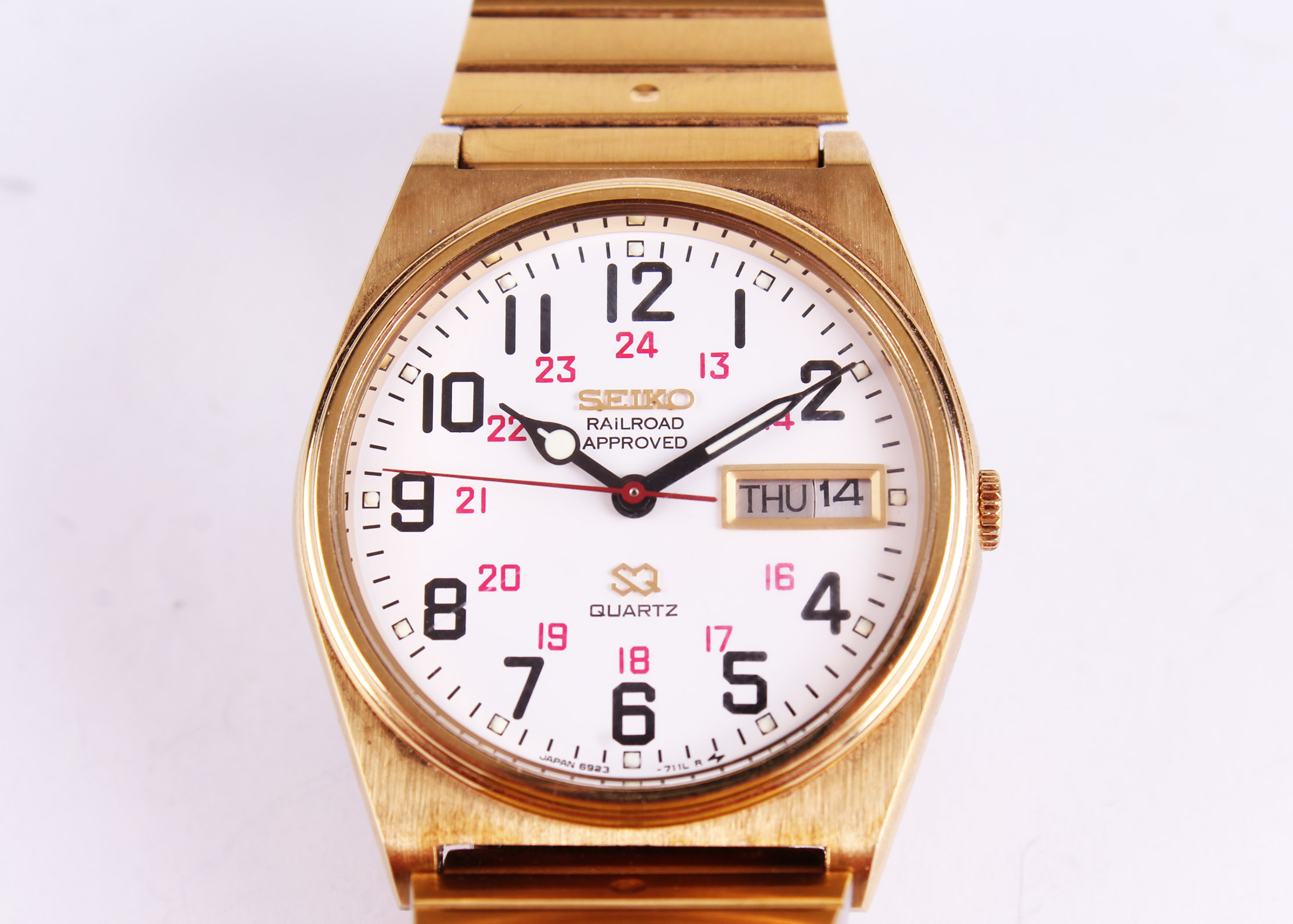 Vintage Seiko Railroad Approved SQ Quartz Watch EBTH